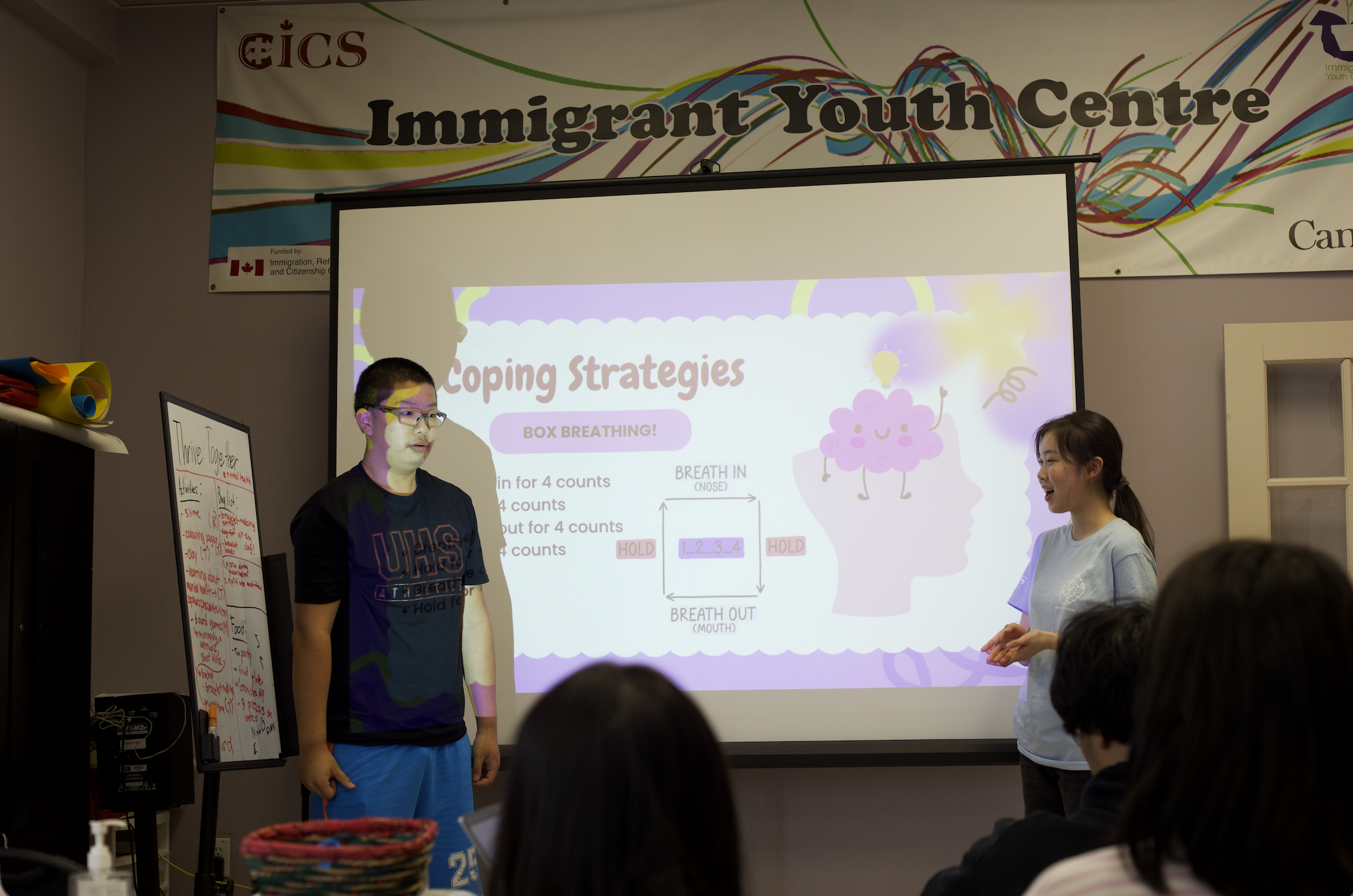 A youth-led workshop on coping strategies
