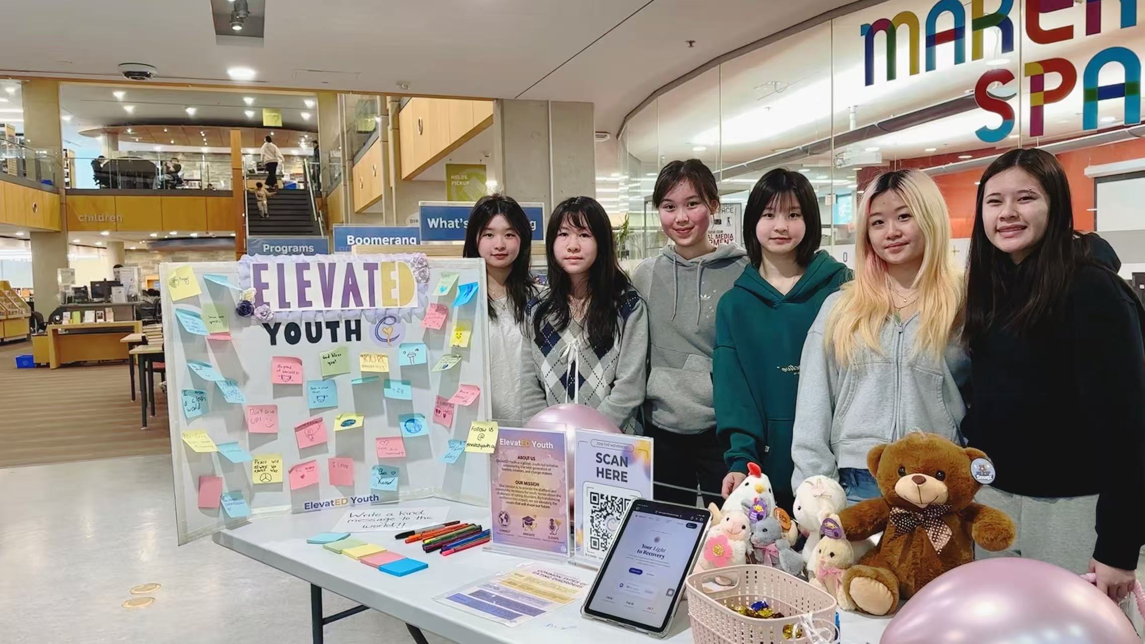 ElevatED Youth at a community pop-up