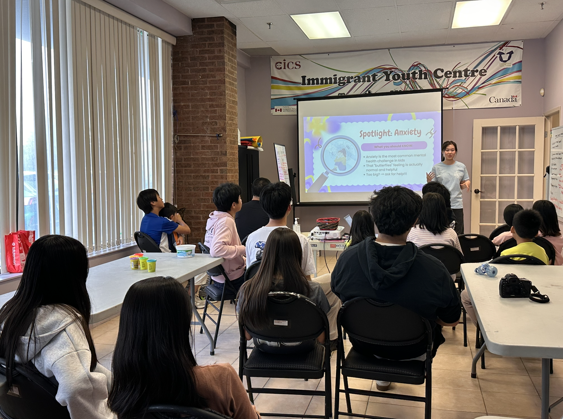 ElevatED Youth workshop at the Immigrant Youth Centre
