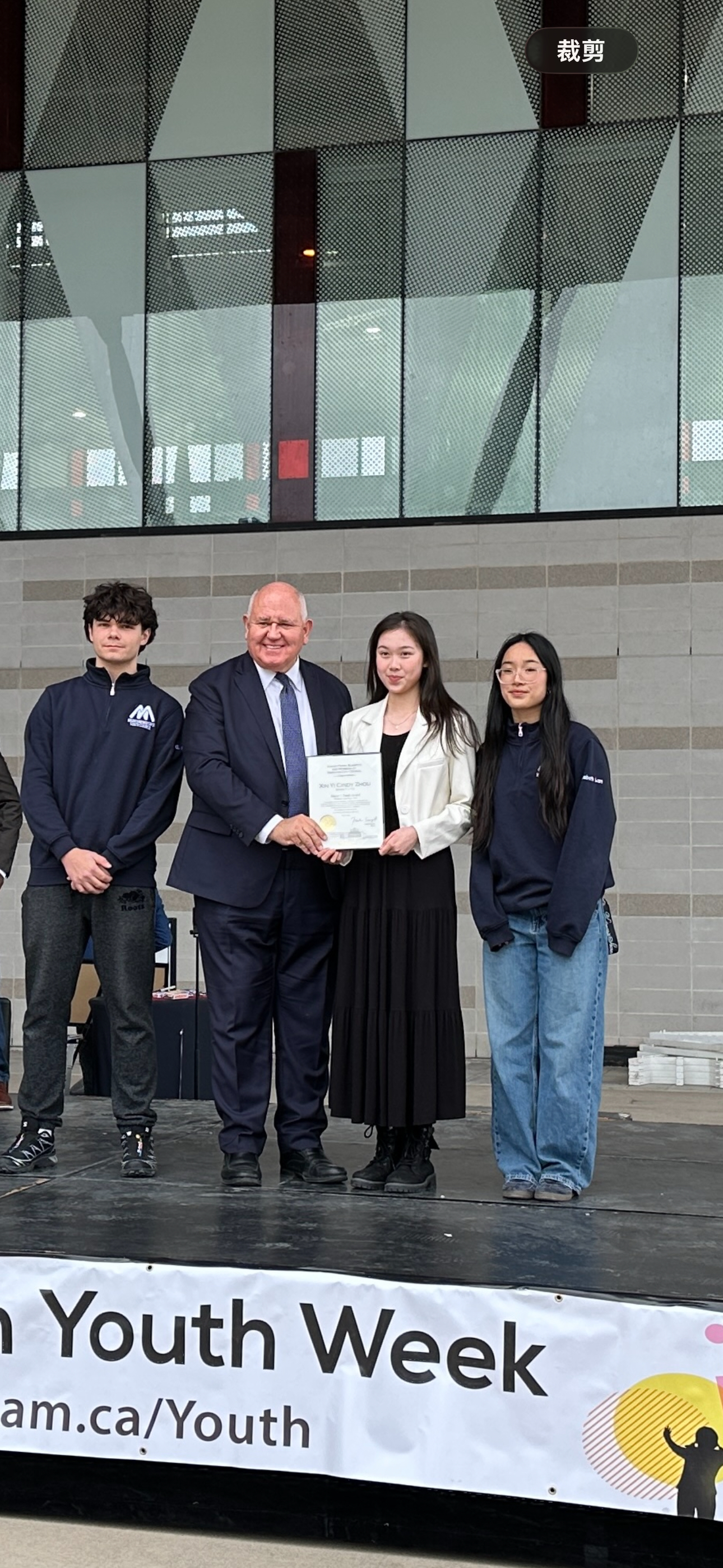 ElevatED Youth founder recognized at Markham Youth Week