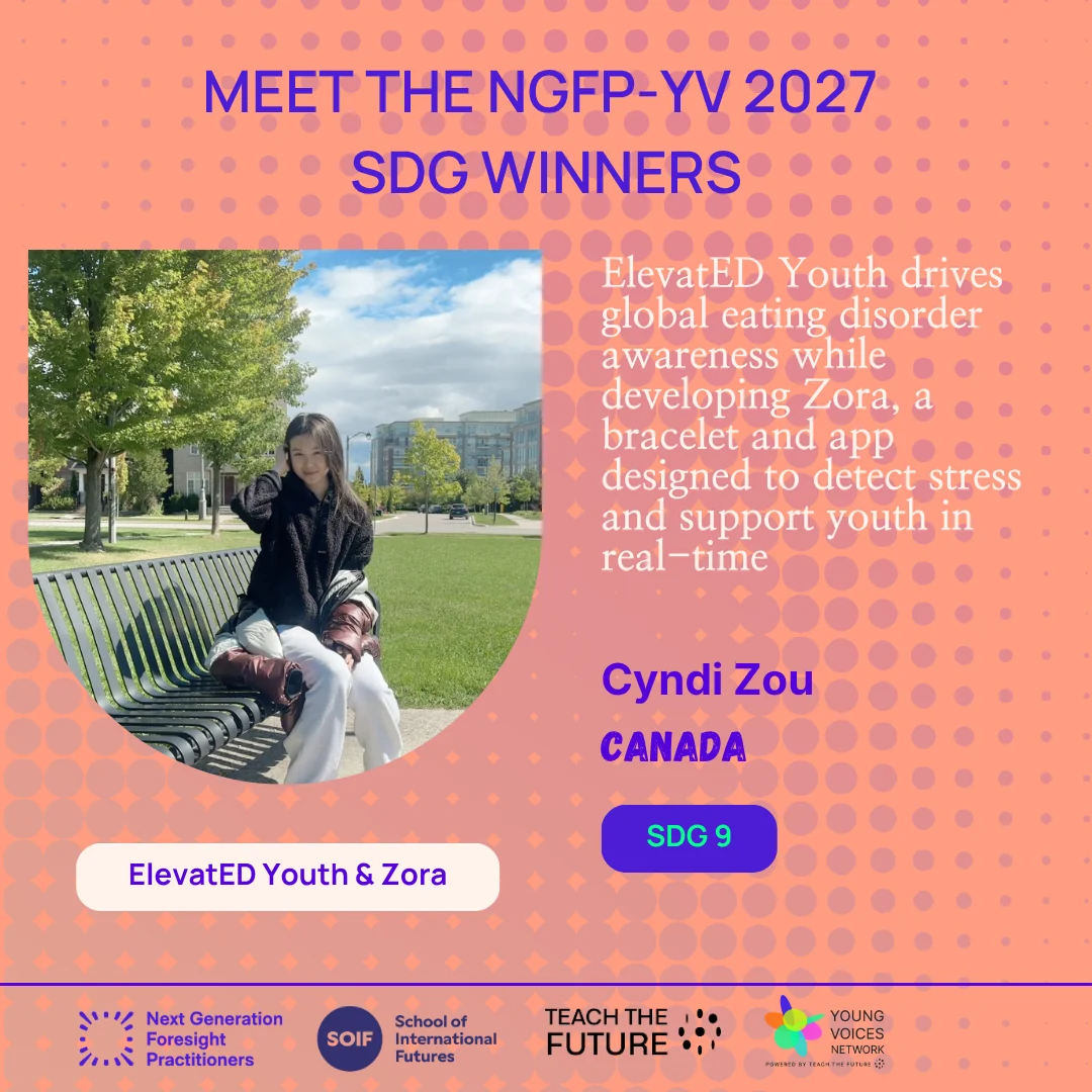 ElevatED Youth and Zora honored as an NGFP Young Voices 2026 SDG 9 winner
